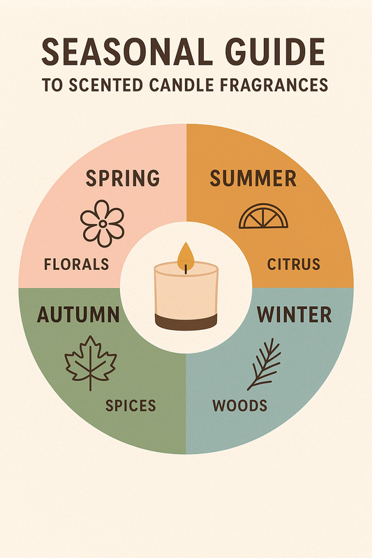 Seasonal Guide to Scented Candle Fragrances 🕯️🌿