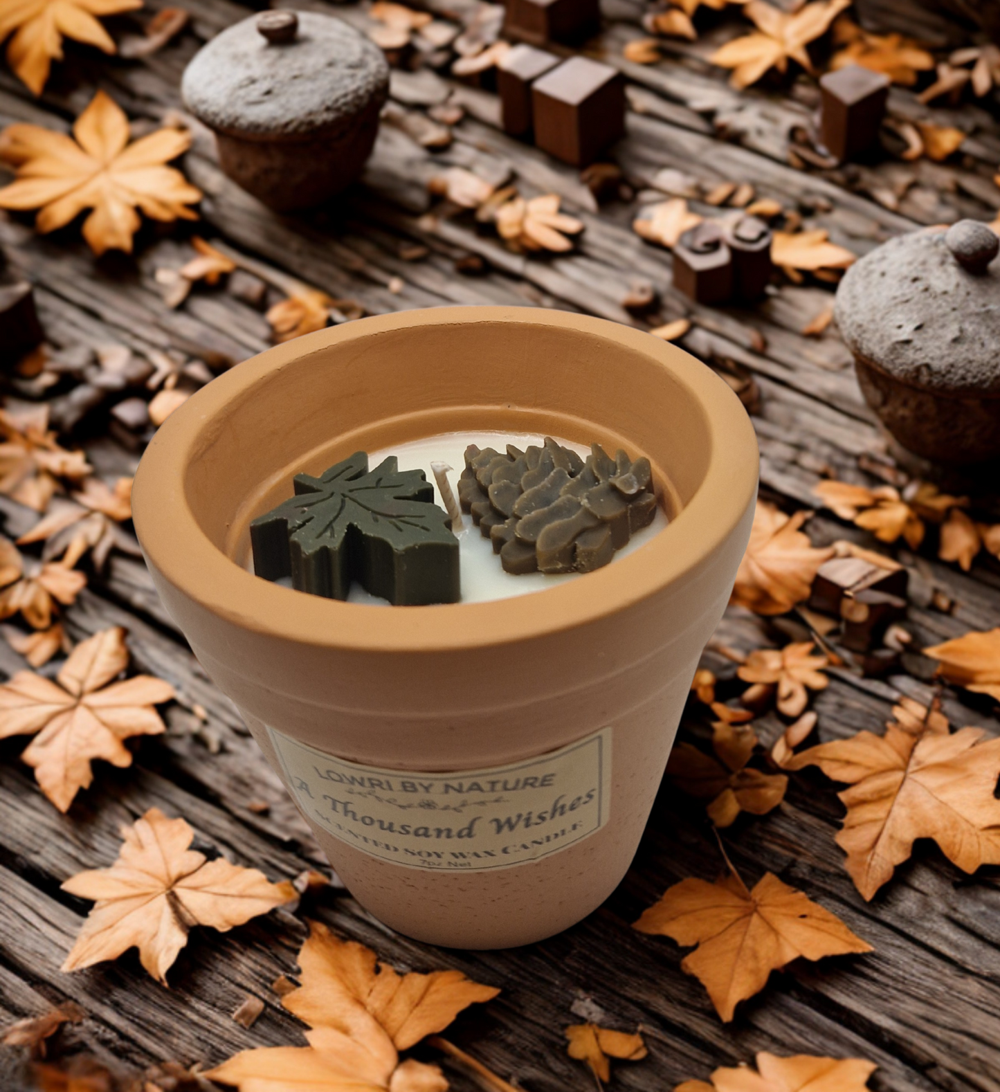 A Thousand Wishes Plant Pot Candle