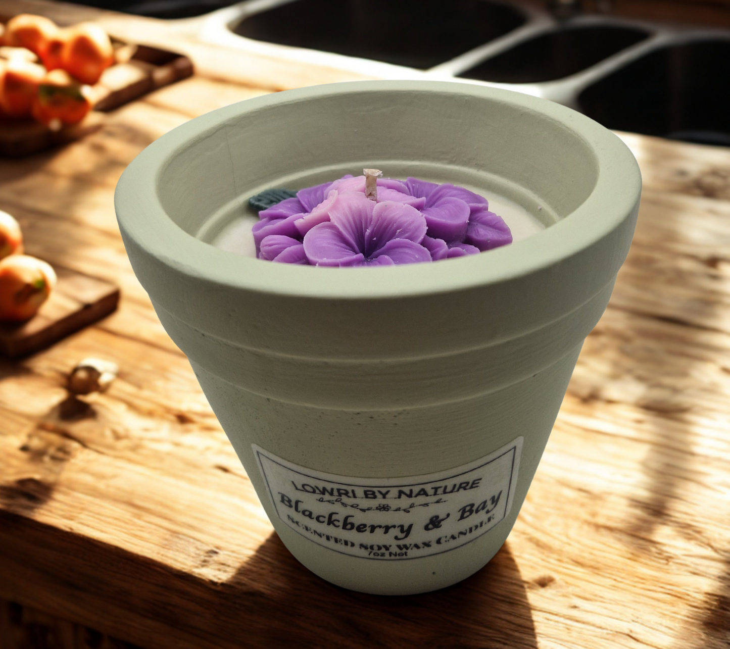 Blackberry & Bay Plant Pot Candle