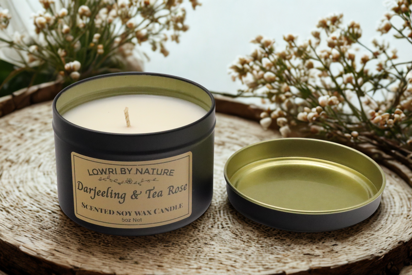 Darjeeling & Tea Rose 18cl Tin